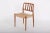 Solid Teak Model 83 Chairs by Niels Otto (N. O.) Møller for J. L. Møllers, Denmark, Set of 4 For Sale - Image 9 of 15