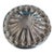 Vintage European Silver Round Fluted Trinket Box-Hinged- Possibly Spanish-Hallmarked For Sale