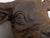 English 1930s-1940s Cast Iron Bull Wall Hanging Sculpture with Rusty Patina For Sale - Image 9 of 11