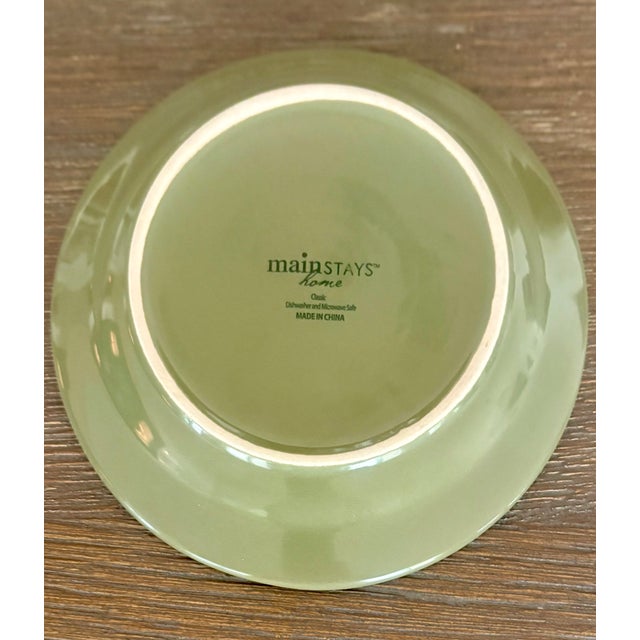 All Over Color Saturated Solids Wall Plate Curation-Set of 9 For Sale - Image 11 of 17