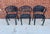 Vintage Wrought Iron Patio Garden Set 6 Chairs 54" Oval Table Minimalist For Sale - Image 15 of 17