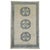 1930s Ivory Light Blue Brown 20th Century Hand Knotted Wool Tibetan Scatter Throw Rug - 2'11" x 4'10" For Sale - Image 5 of 18
