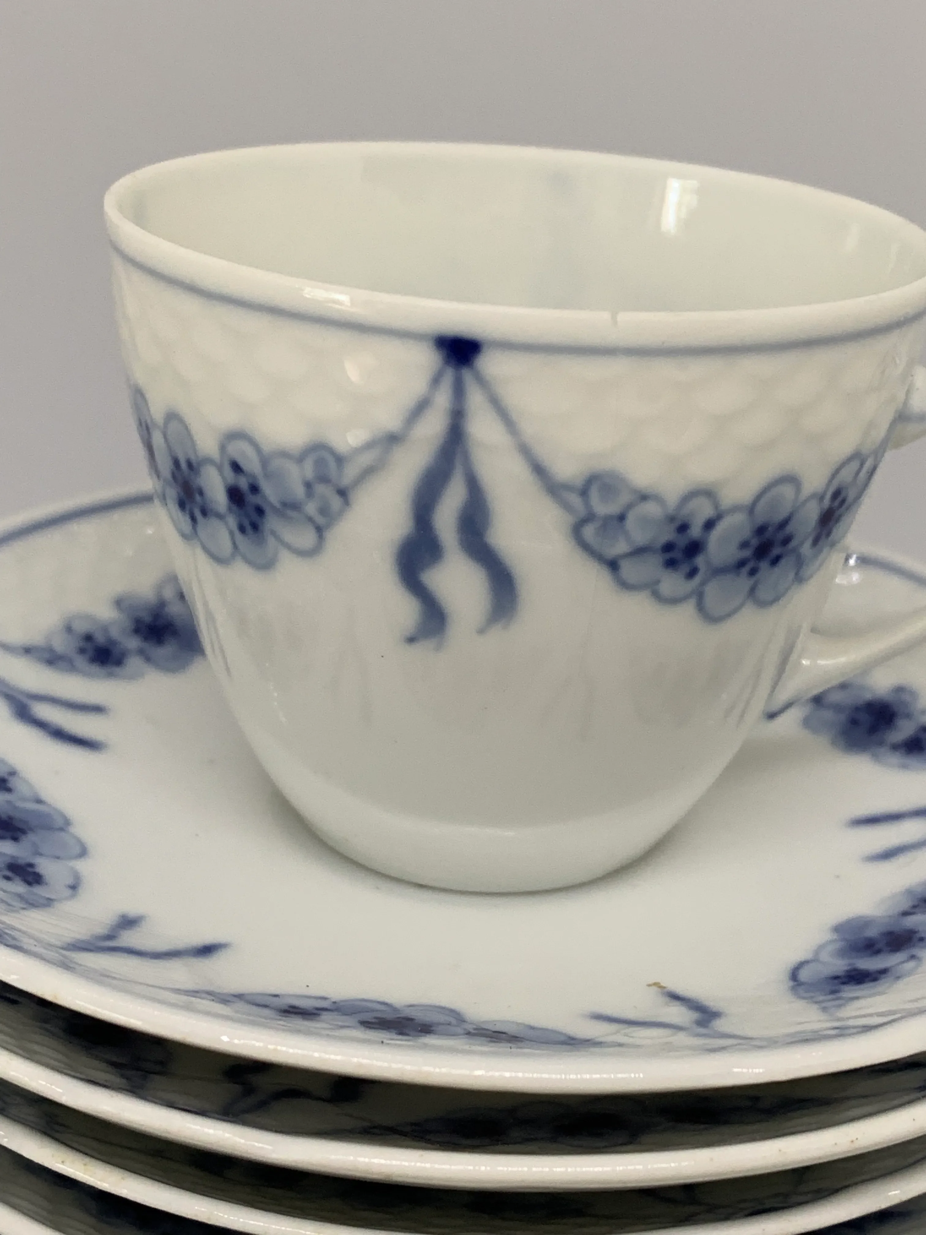 1940s Bing and Grondahl B&g Kjøbenhavn Empire Blue and White