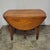 Antique English Chestnut Drop-Leaf Dining Table With Five Turned Legs and Castors, C. 1820–1840 For Sale - Image 4 of 11