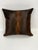 Contemporary Reversible 18” X 18” Premium Brazilian Watusi Cowhide Pillow Cover – Sculptural Spine Composition - Handcrafted by Pablo Sota Designs. For Sale - Image 3 of 10
