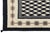 Textile Contemporary Navajo Style Geometric Wool Area Rug – Optical Cubes in Charcoa For Sale - Image 7 of 9