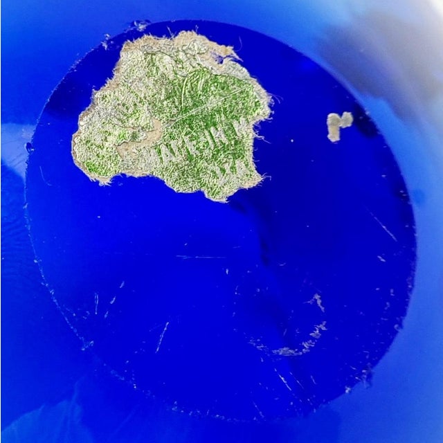 Blue Sommerso Murano Glass Ashtray, Italy, 1960s For Sale - Image 8 of 9