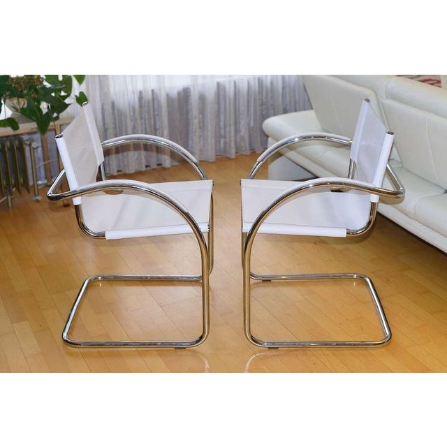 White Armchairs, 1960s, Set of 6 For Sale - Image 9 of 14