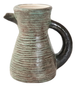 Vintage French Ceramic Stoneware Pitcher from LMR, 1950-1960