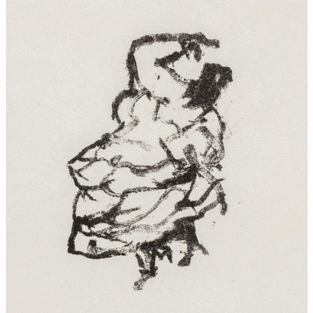 Abstract Manfred Schwartz the Flamenco Dancers Lithograph For Sale - Image 3 of 6