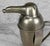 Silver Vintage Art Deco Penguin Stainless Steel Cocktail Shaker Mixer For Sale - Image 8 of 12