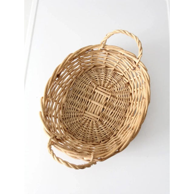 Vintage Wicker Basket For Sale - Image 13 of 13