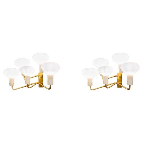 Mid-Century LP12 Wall Lights attributed to Ignazio Gardella for Azuzena, 1960s, Set of 2 For Sale - Image 18 of 18