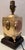 Wood Vintage Brass Chinoiserie Style Table Lamp From 60's For Sale - Image 7 of 11