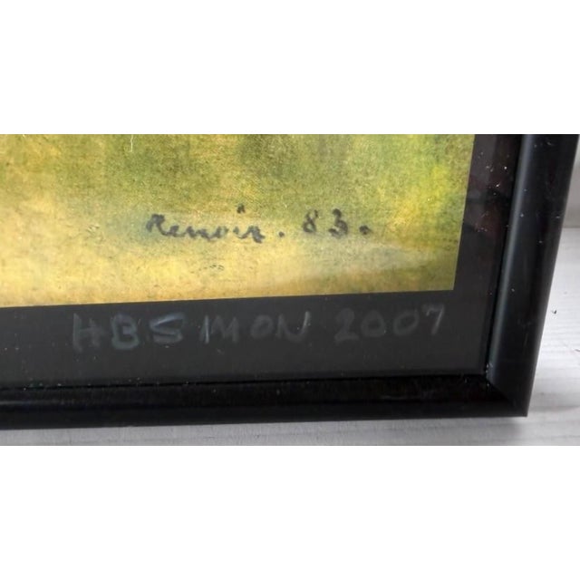 2000 - 2009 "Renoir Revisited I" #1/5 — Framed Collage, Herbert Simon 2007 For Sale - Image 5 of 7