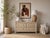 Beautiful vintage dresser by Henry Link featuring an organic coastal design with woven wicker construction in a soft...
