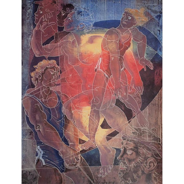 Hans Eri, Jeux de l'Olympiade/Games of the Olympiad, Print For Sale