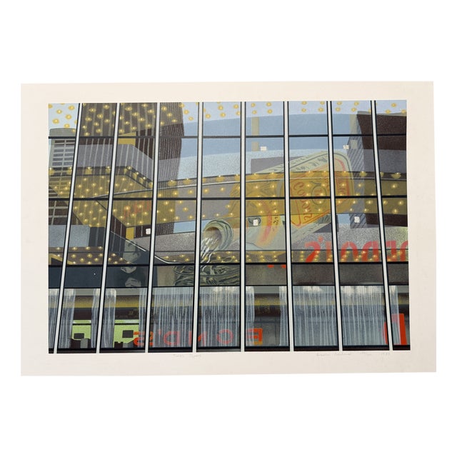 Brendan Neylan, Times Square, 1983, Silkscreen For Sale