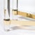 Mid-Century Modern Mid-Century X Form Polished Brass & Lucite Console Table by Karl Springer For Sale - Image 3 of 14