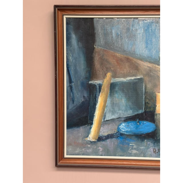 R. Olsson, Still Life, 1950s, Oil on Canvas, Framed For Sale - Image 5 of 18