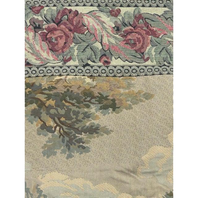 Textile French Aubusson Jacquard Tapestry, 1960s For Sale - Image 7 of 18