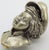 Vintage Handmade Italy Genuine Silver Uno-a-Erre Boy Upper Body Solid Figurine For Sale - Image 4 of 8