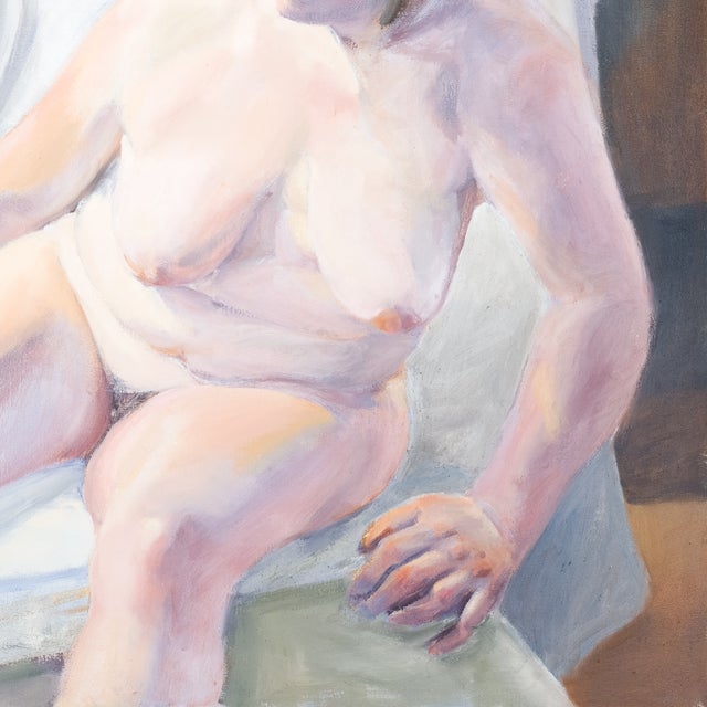 Nude on Armchair - Patrick Ross Arnold, C. 1980s For Sale In San Diego - Image 6 of 11