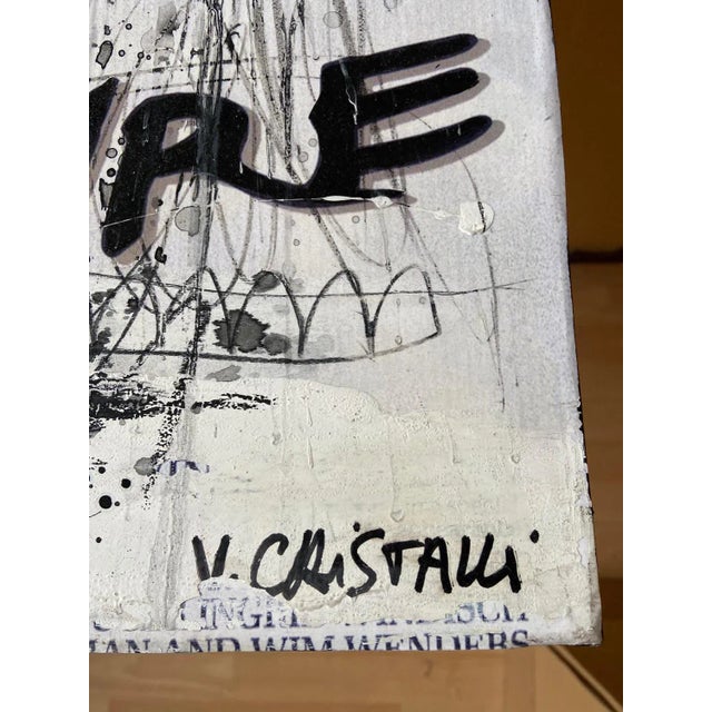 Contemporary Véro Cristalli, Smell Like Sweet Spirit, 2015, Acrylic & Spray Paint For Sale - Image 3 of 6