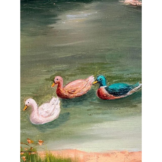 L. Jacques, Hermance, Genève, 1923, Oil on Canvas For Sale - Image 7 of 15