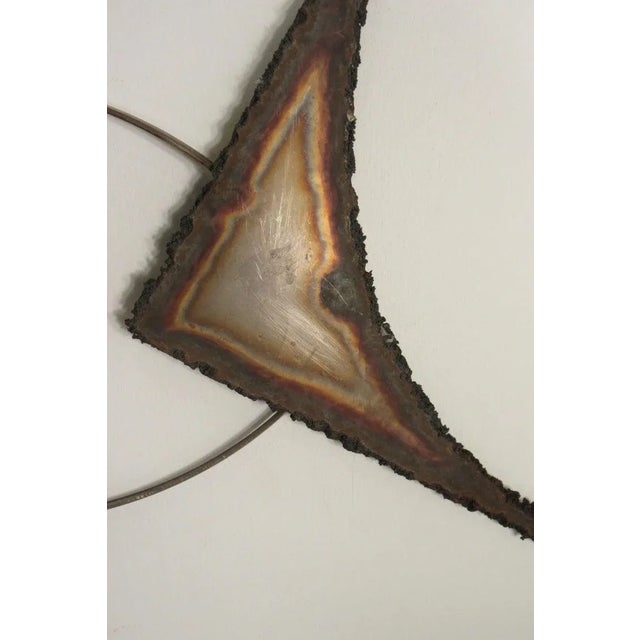 1970s Metal Fish Wall Sculpture For Sale In New York - Image 6 of 11