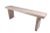 Built with reclaimed teak wood, this modern console table with simple linear planes is sanded by hand to leave the wood...