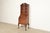 Chippendale Flame Mahogany Drop Front Secretary Desk With Bookcase Hutch by Saginaw Furniture, Circa 1920s For Sale - Image 18 of 18