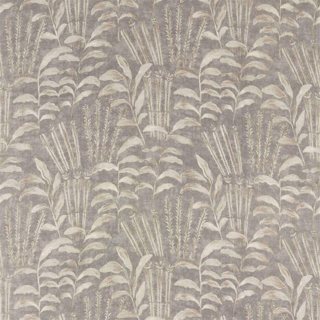 Zoffany Highclere Fabric in Zinc For Sale