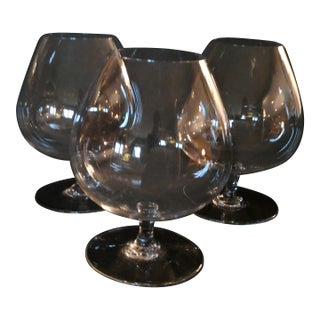 1970s Baccarat, Made in France Brandy Snifter - Set of 3 For Sale