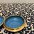 Vintage Chinese Cloisonné Enamel Peony Trinket Box in Cobalt Blue For Sale - Image 4 of 7