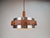 Metal Vintage Scandinavian Pendant Lamp in Teak, 1960s For Sale - Image 7 of 12