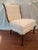 Traditional Mid 20th Century French Style Slipper Chair For Sale - Image 3 of 16