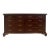 Henkel Harris 124 Triple Dresser With H-8 Mirror in #29 Classic Henkel Mahogany For Sale