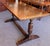 Vintage Jacobean English Oak Refectory Dining Table c.1920 Quality Built - Double Pedestal Cross Trestle Base - UK Import...