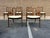 Mid 20th Century Set of 6 Mount Airy Janus Mid Century Walnut Dining Chairs For Sale - Image 9 of 18
