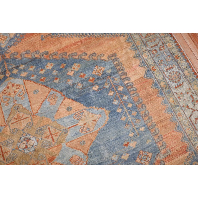 Zabihi Collection Persian Veece Tribal Rug For Sale - Image 9 of 9