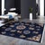 Pasargad Home Antique Art Deco Navy Area Rug, 7'10'' X 10' 3'' For Sale In New York - Image 6 of 6