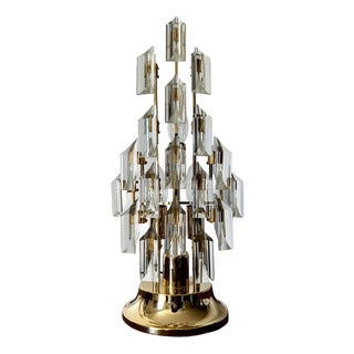 Murano Glass Lamp by Oscar Torlasco for Stilkronen, Italy, 1970 For Sale