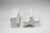 Ceramic Flower Vases by Angelo Mangiarotti for Brambilla, 1968, Set of 2 For Sale - Image 6 of 9