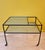 Elegant modernist bar trolley in metal and glass Design by Herbert Hirche (1910–2002) for Christian Holzäpfel KG, Germany,...