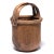 Mid 19th Century Chinese Bent Handle Fisherman's Basket, circa 1850 For Sale - Image 5 of 8