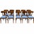 Mid-Century Modern 1980s Vintage Klismos Style Solid Walnut Dining Chairs - Set of 10 For Sale - Image 3 of 4