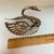 1950s Vintage Silver and Crystal Salt or Sugar Swan For Sale - Image 5 of 12