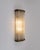 Venini Large Art Deco Venini Murano Glass Wall Lamp 1950s attributed to Carlo Scarpa for Venini For Sale - Image 4 of 10