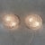 Metal Vintage Ice Glass Wall Lamps from Kaiser Leuchten, 1960s, Set of 2 For Sale - Image 7 of 16